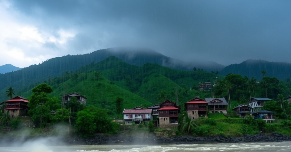 नेपालमा भारी वर्षा: पाँच प्रदेशमा उच्च सतर्कता, आपतकालीन अवस्था घोषणा